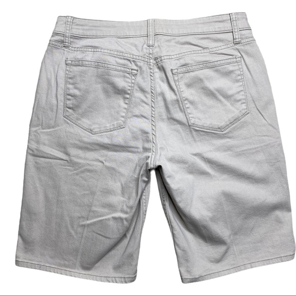 Lee Rider MidRise Bermudas Khaki Shorts Size 8 - Picture 3 of 5